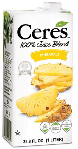 Picture of CERES PINEAPPLE 1L