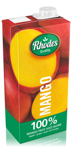 Picture of RHODES JUICE 100% MANGO 1LT