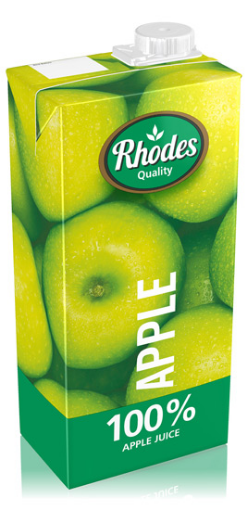 Picture of RHODES JUICE 100% APPLE 1LT