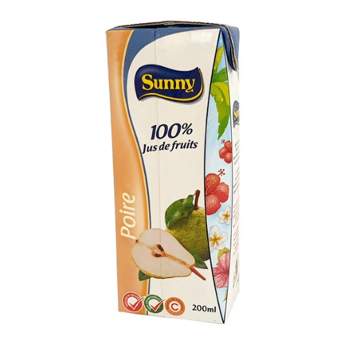 Picture of SUNNY 100% FRUIT JUICE BRIK PEAR 200ML