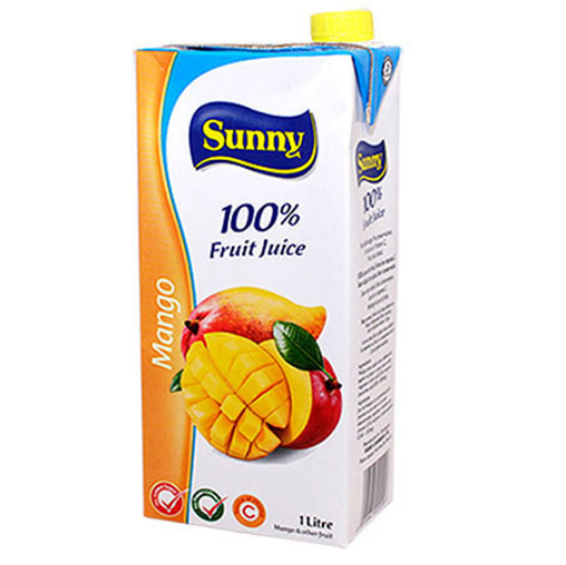 Picture of SUNNY 100% FRUIT JUICE BRIK MANGO 1LT