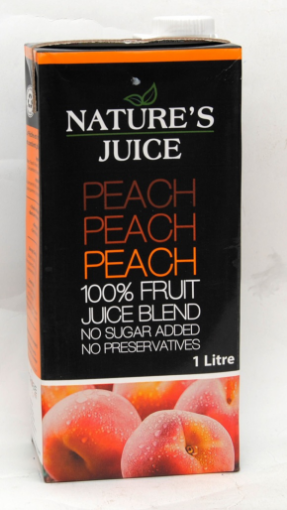 Picture of NATURES JUICE PEACH 1LT