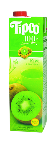 Picture of TIPCO JUICE 100% KIWI AND GRAPE 1LT