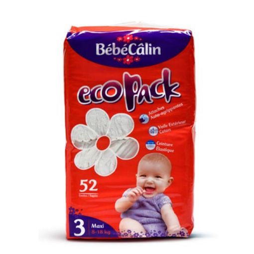 Picture of BEBECALIN ECO JUMBO PACK MAXI X 52 818KG