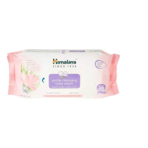 Picture of HIMALAYA GENTLE BABY WIPES 56S