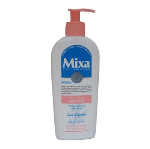 Picture of MIXA EXPERT PEAU SENSIBLE LAIT CORPS APAISANT LAIT DAVOINE 250ML