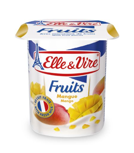 Picture of ELLE & VIRE DESSERT LACTEE MANGUE 125G