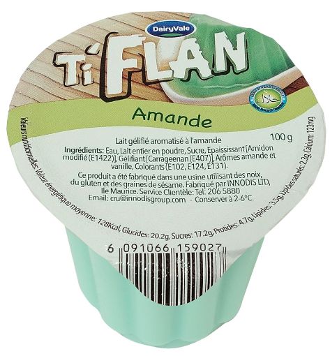 Picture of DVALE TI FLAN AMANDE 100G