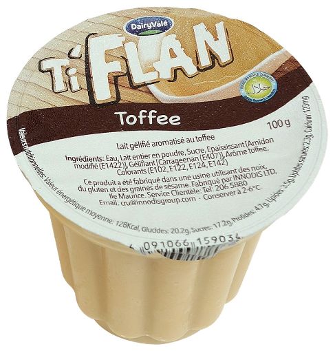 Picture of DAIRYVALE TI FLAN TOFFEE 100G