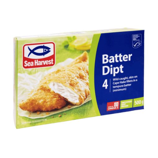 Picture of SEA HARVEST BATTER DIPT FISH FILLET 500G