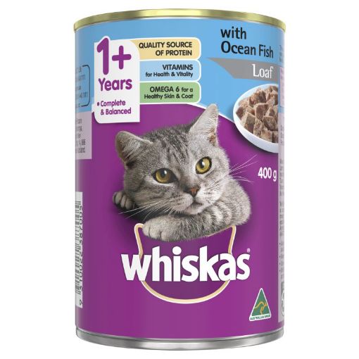 Picture of WHISKAS OCEAN FISH PLATTE 400G