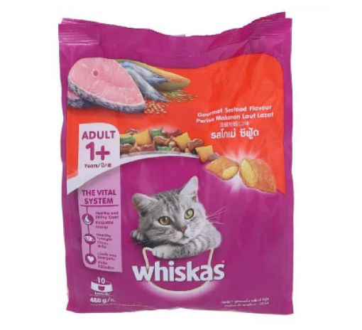 Picture of WHISKAS GOURMET SEAFOOD 480G