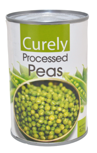 Picture of CURELY GREEN PEAS 425G