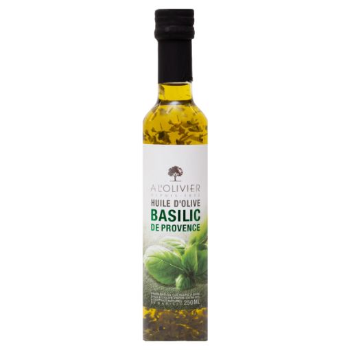 Picture of A LOLIVIER HUILE OLIVE BASILIC 250ML