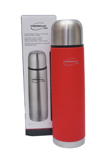 Picture of THERMOS STAINLESS STEEL RED 1