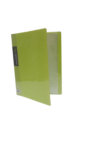 Picture of DELI DISPLAY BOOK VIVID COVER 0 75MM A4 30 POUCHES 5033