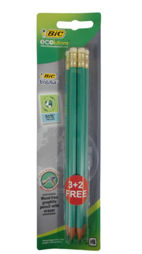 Picture of BIC ECOLUTIONS EVOLUTION 655 HB BLISTER 3 2 FREE