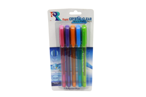 Picture of RAPID PEN CRYSTAL CLEAR X 5