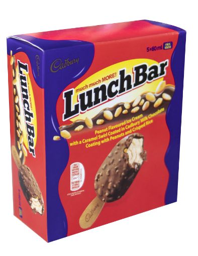 Picture of CADBURY LUNCH BAR 5X60ML