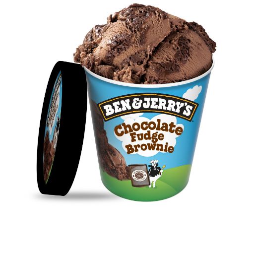Picture of BEN & JERRY CHOCOLATE FUDGE BROWNIE 465ML
