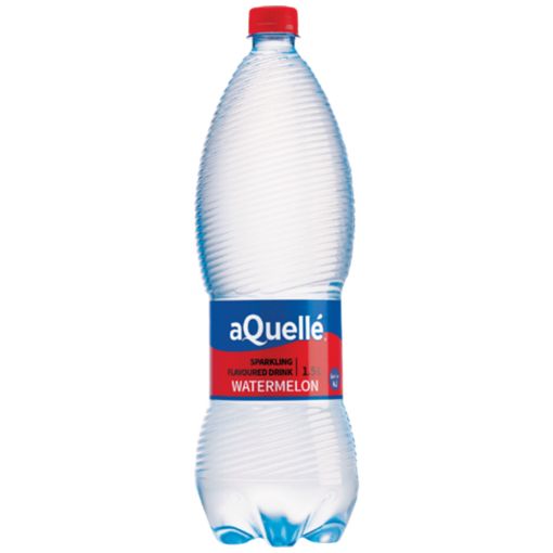 Picture of AQUELLE FLAVOURED SPARKLING WATER WATERMELON 1.5LT