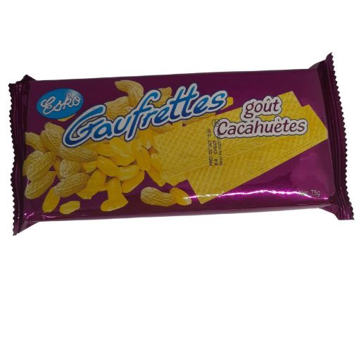 Picture of ESKO GAUFRETTE CACAHUETE 75G