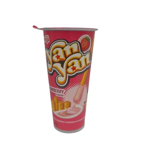 Picture of MEIJI YAN YAN STRAWBERRY CREAM 57G