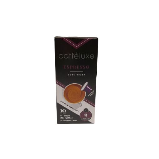 Picture of CAFFELUXE EXPRESSO DARK CAPSULES X10 50G