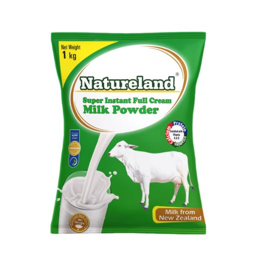 Picture of NATURELAND SUPER INSTANT FULL CREAM MILK POWDER 1KG