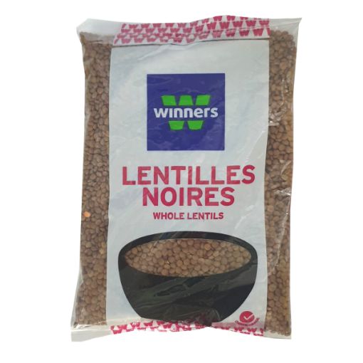 Picture of WS  LENTILLES NOIRES 500GMS