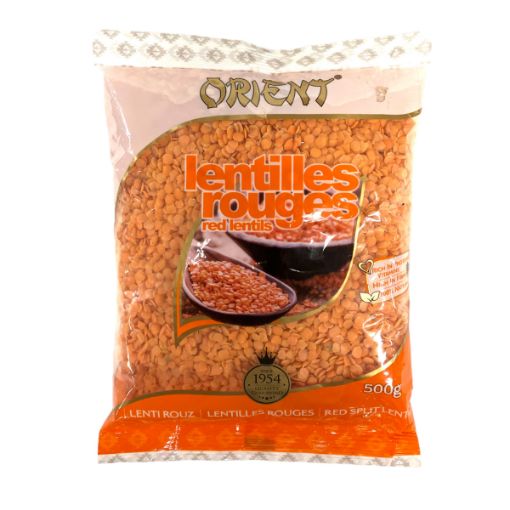 Picture of ORIENT LENTILLES ROUGE 500 GMS