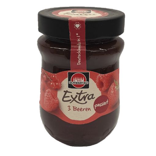 Picture of SCHWARTAU EXTRA JAM 3 BERRIES 340GMS