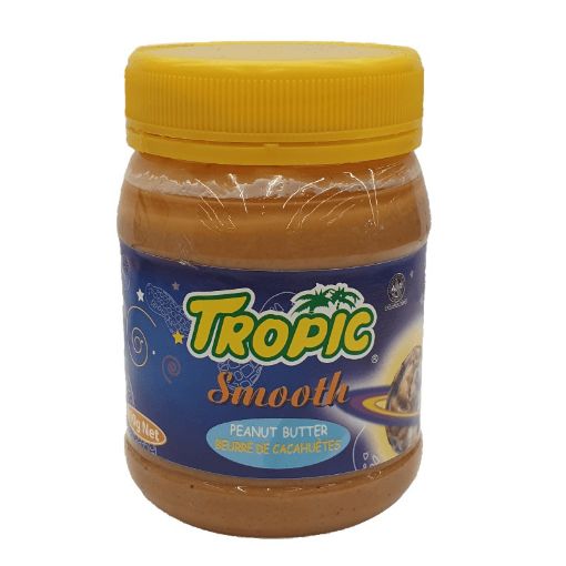 Picture of TROPIC SMOOTH PEANUT BUTTER IN PET JAR 410G