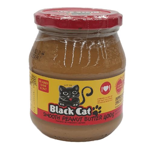 Picture of BLACKCAT PEANUT BUTTER NO SALT 400G