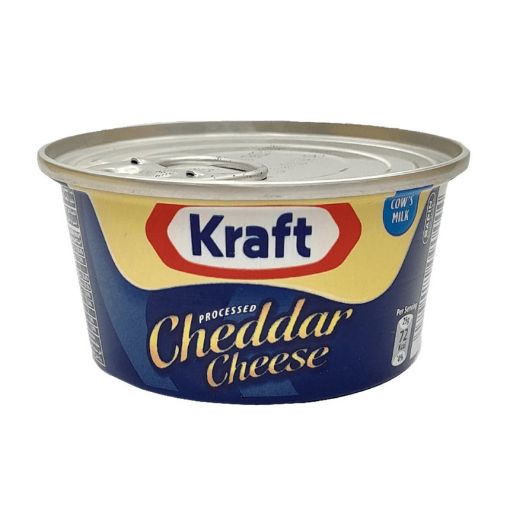 Picture of KRAFT CHEDDAR CHEESE CAN 100G