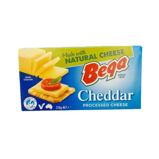 Picture of BEGA CHEDDAR CHEESE 250G