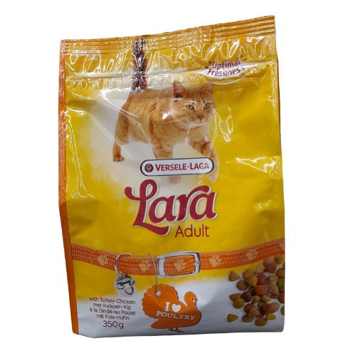 Picture of LARA CAT FOOD ADULT TURKEY CHICKEN 350G