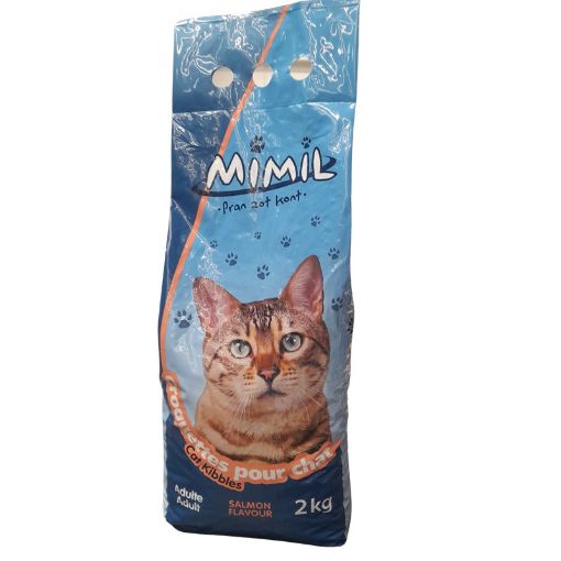 Picture of MIMIL DRY CAT CROQUETTES SALMON 2KG