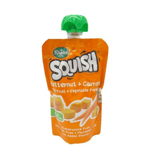 Picture of RHODES SQUISH BUTTERNUT CARROT PUREE 110ML