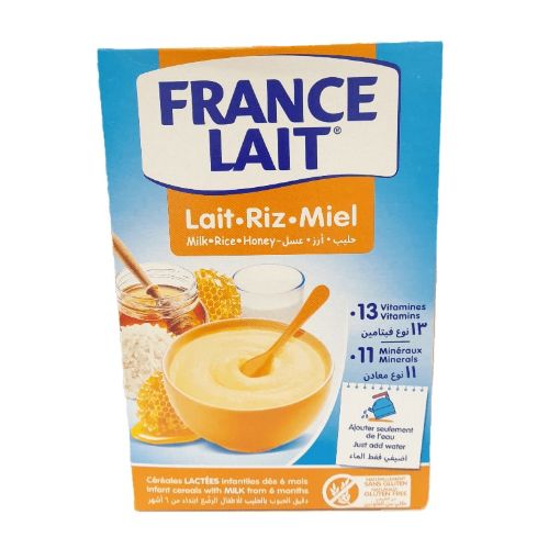 Picture of FRANCE LAIT CEREALE LACTE RIZ MIEL 250G