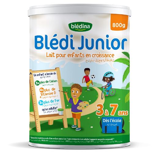 Picture of BLEDINA BLEDI JUNIOR LAIT CROISSANCE 3 A 7 ANS 800G