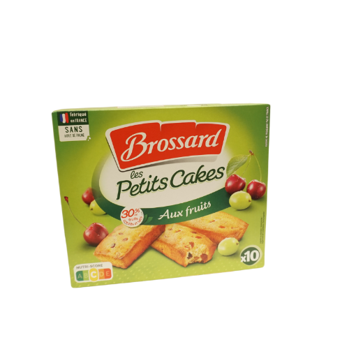 Picture of BROSSARD MINI CAKE FRUITS X 10 300G