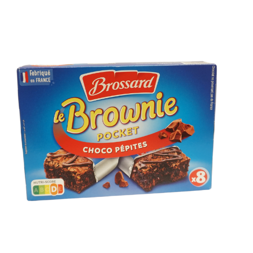 Picture of BROSSARD BOWNIES X 8  CHOC PEPITE