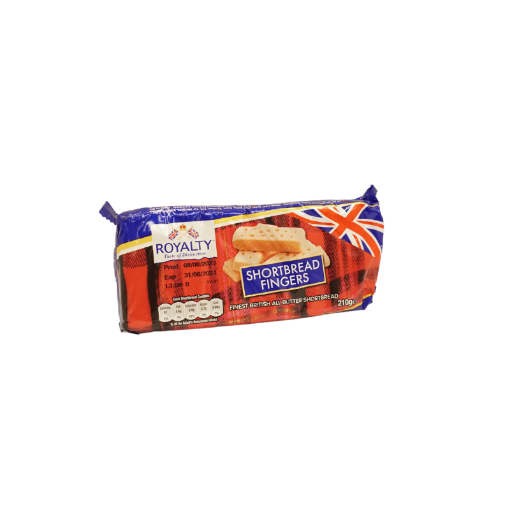 Picture of ROYALTY SHORTBREAD FINGER 210G