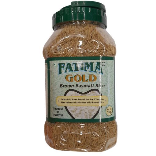 Picture of FATIMA GOLD BROWN BASMATI RICE 1KG