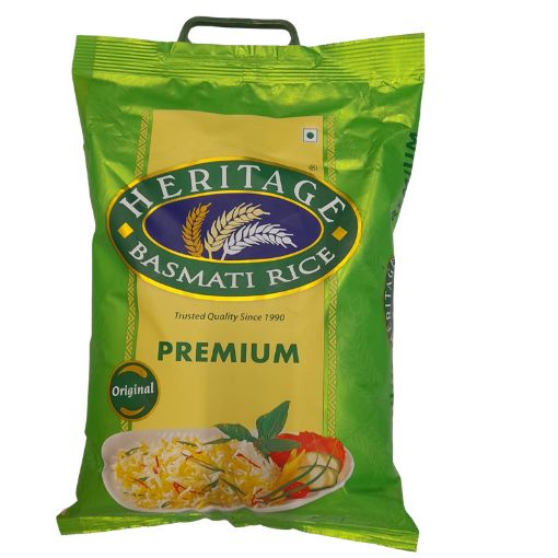 Picture of HERITAGE PREMIUM BASMATI 5KG