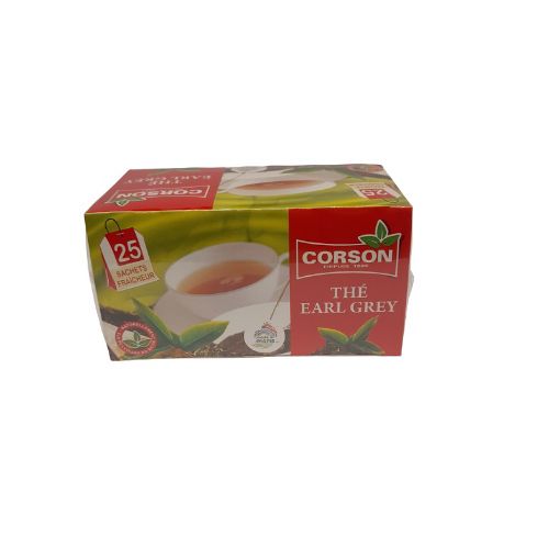 Picture of CORSON EARL GREY TEA BAGS X 25  50G