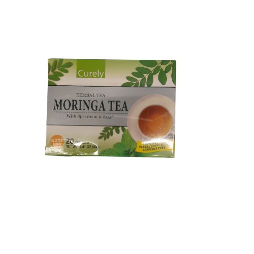 Picture of CURELY MORINGA HERBAL TEA 40GMS