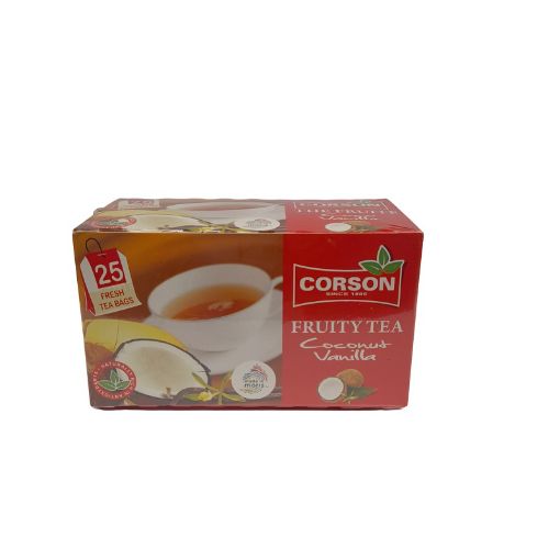 Picture of CORSON COCO VANILLA TEA BAGS X 25 50G