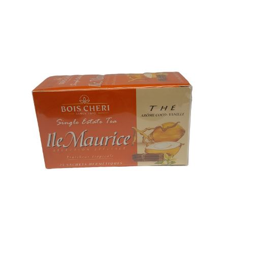 Picture of BOIS CHERI T/BAGS COCONUT / VANILLE  50GM